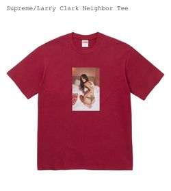 Supreme Larry Clark neighbor tee red/cardinal XXL
