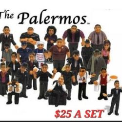 COMPLETE SET PALERMOS ITALIAN FAMILY 
