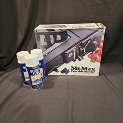 Mr. Max Portable Burner With 3 Cans Butane