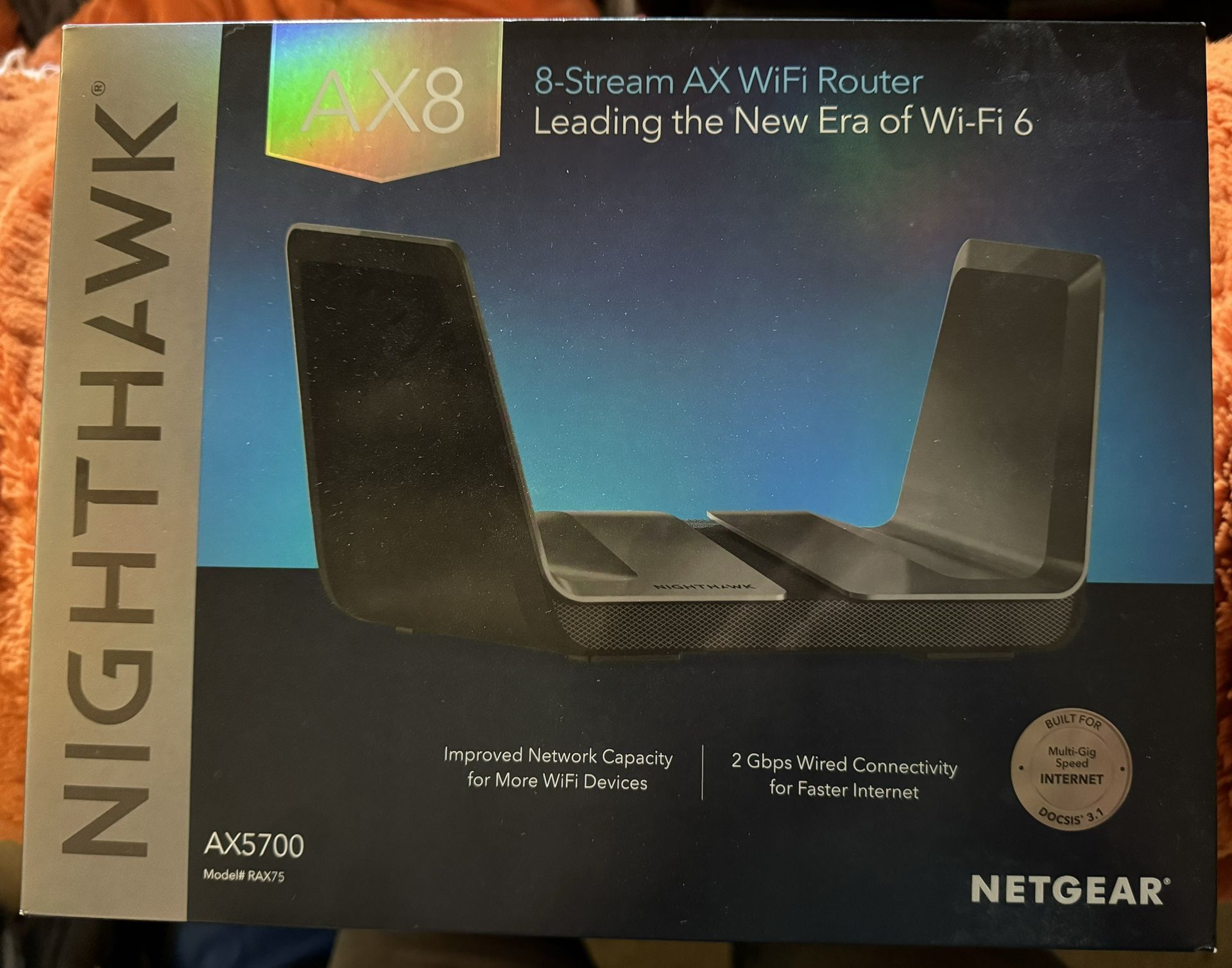 Netgear RAX75 WiFi 6 Wireless Router