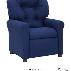 Traditional Kids Microfiber Recliner Chair