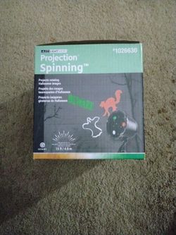Halloween Spinning Light 