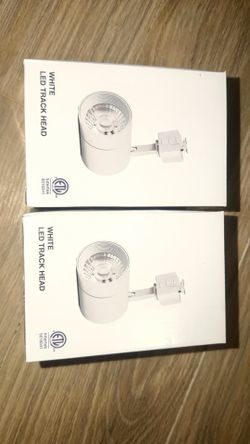 White LED Track Head Lights – Set of 2