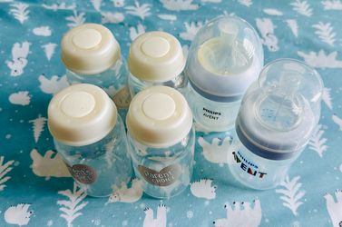 Philips Avnet and Parents choice Bottles