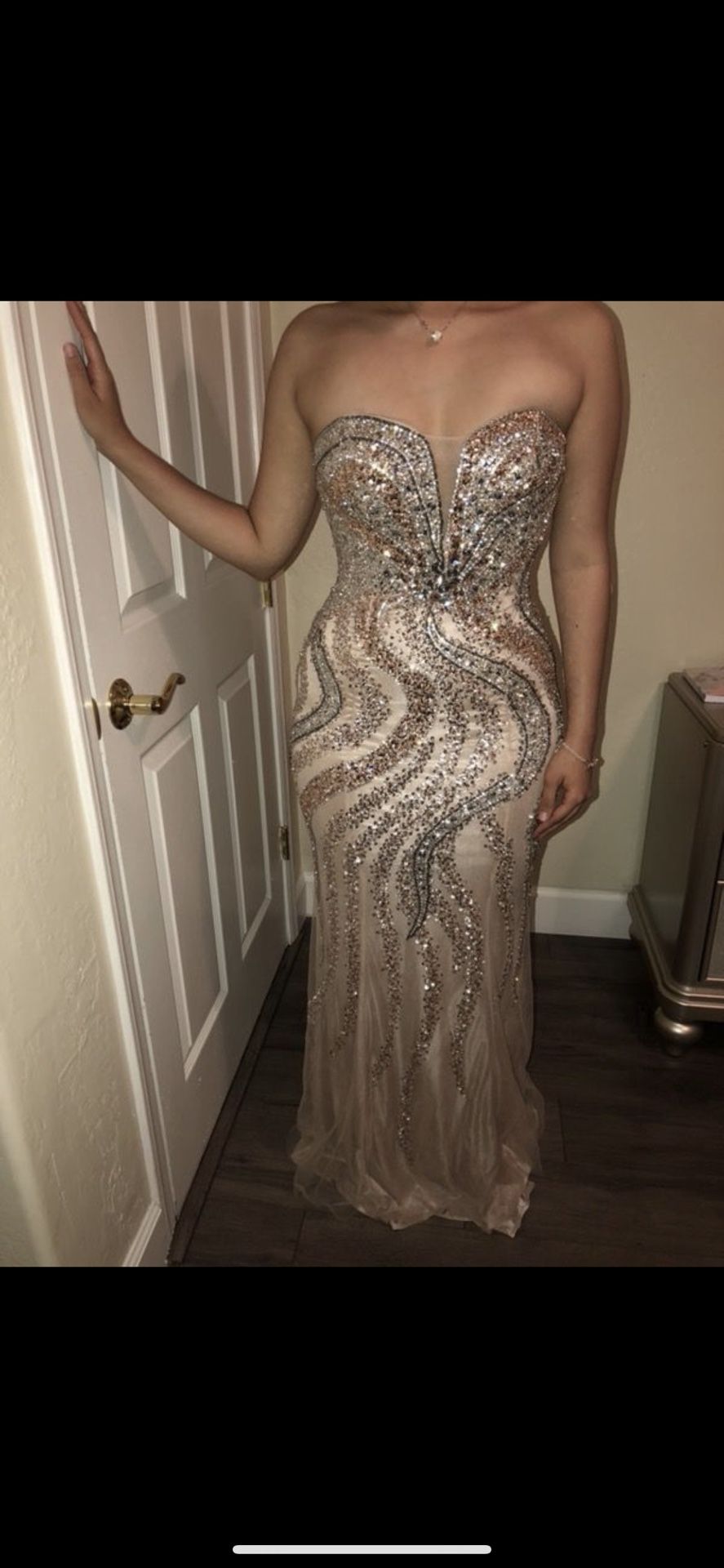 Beautiful diamond dress