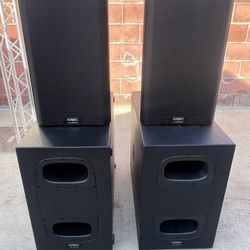 Qsc K12.2 , Qsc Ks212c  With Bags pair