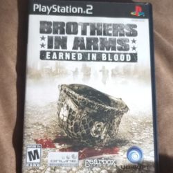 PS 2 Brothers Arms Earned In Blood
