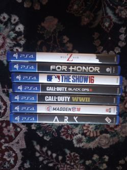 PS4 games