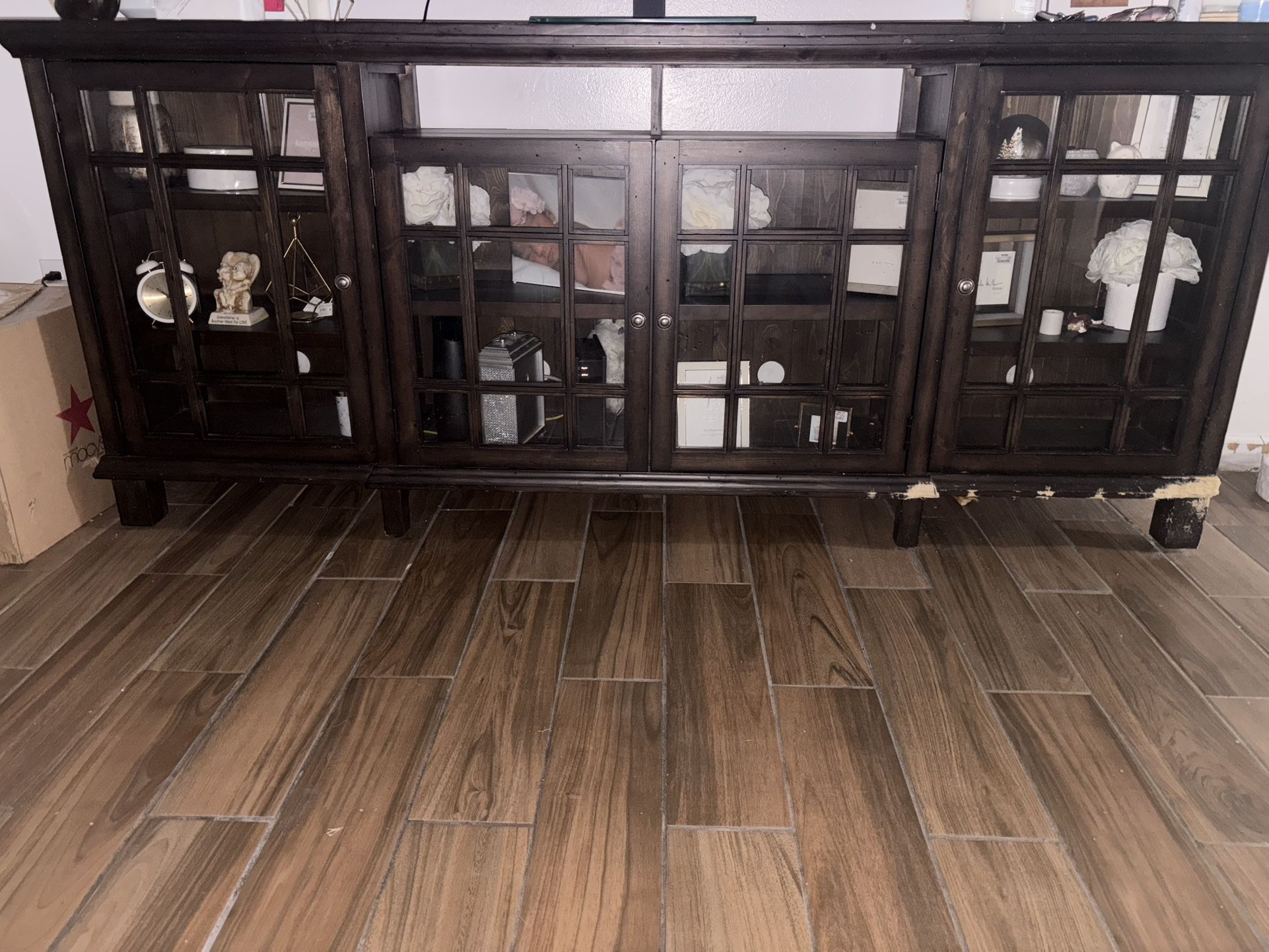 Solid Wood Tv Stand