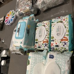 Variety Of Baby Wipes (9 Packs)