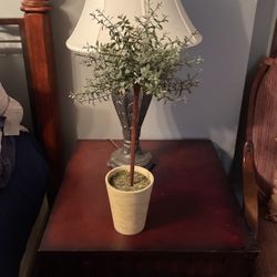 Artificial plant decor $8