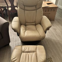 Recliner With Foot Stool