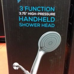 3 Function Handheld Shower Head _$12 New _($44 in 