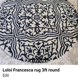 Loloi Francesca Rug 3ft Round 