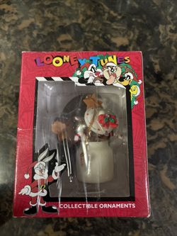 Ornament 1997 Vintage New In Box looney tunes Taz in a cookie jar