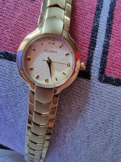 Women's Elgin Gold Colored Watch