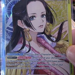 Boa Hancock - OP14-041 (Alternate Art) - The Azure Sea's Seven (OP14)