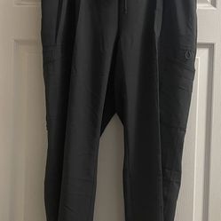 Brand New Straight Leg Gray Scrub Pants Size Large