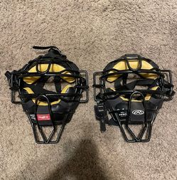 Lot of 2 Rawlings Catchers Mask