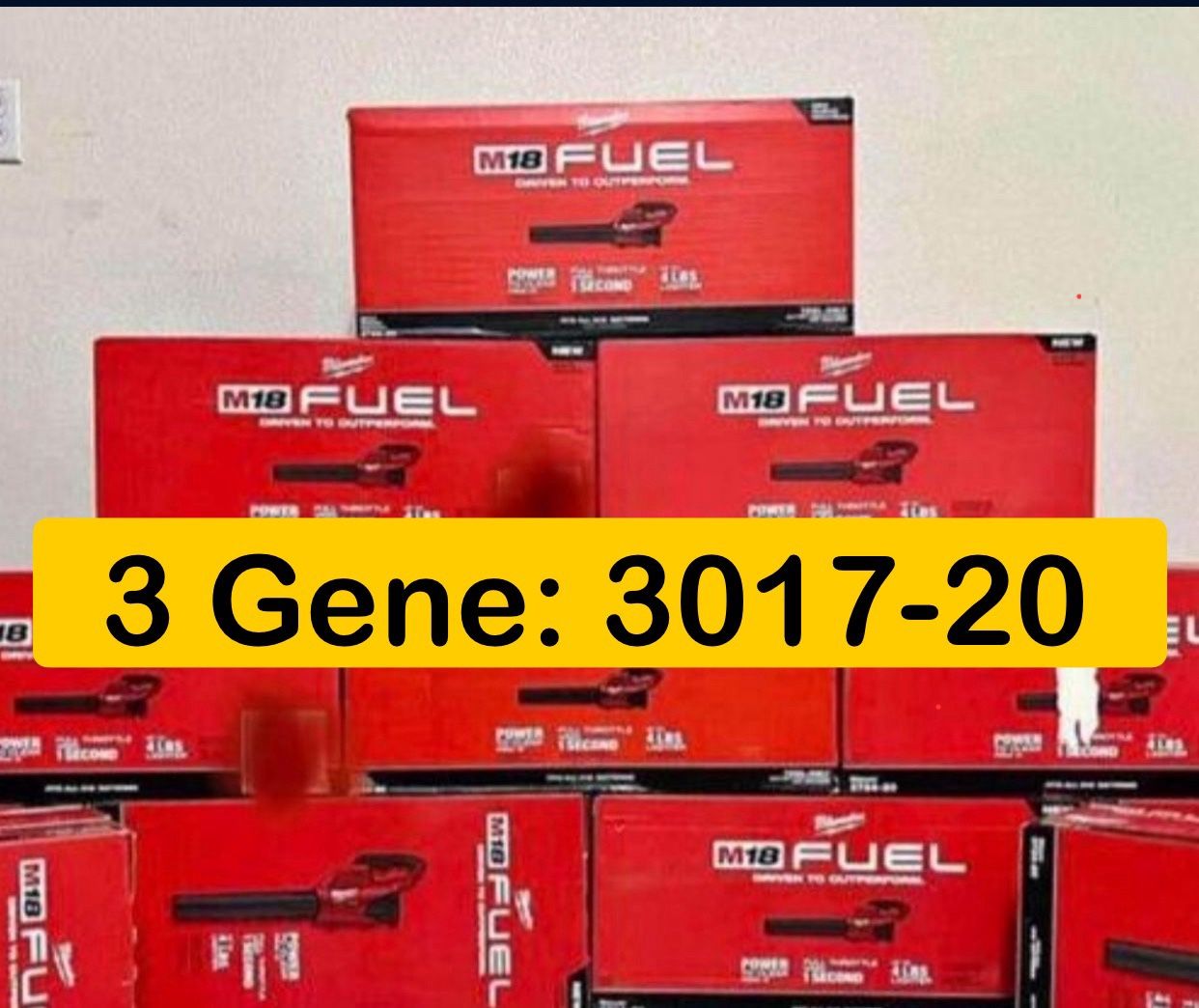 Milwaukee New Blower 18M 3 generation Newest Model $150 Each One