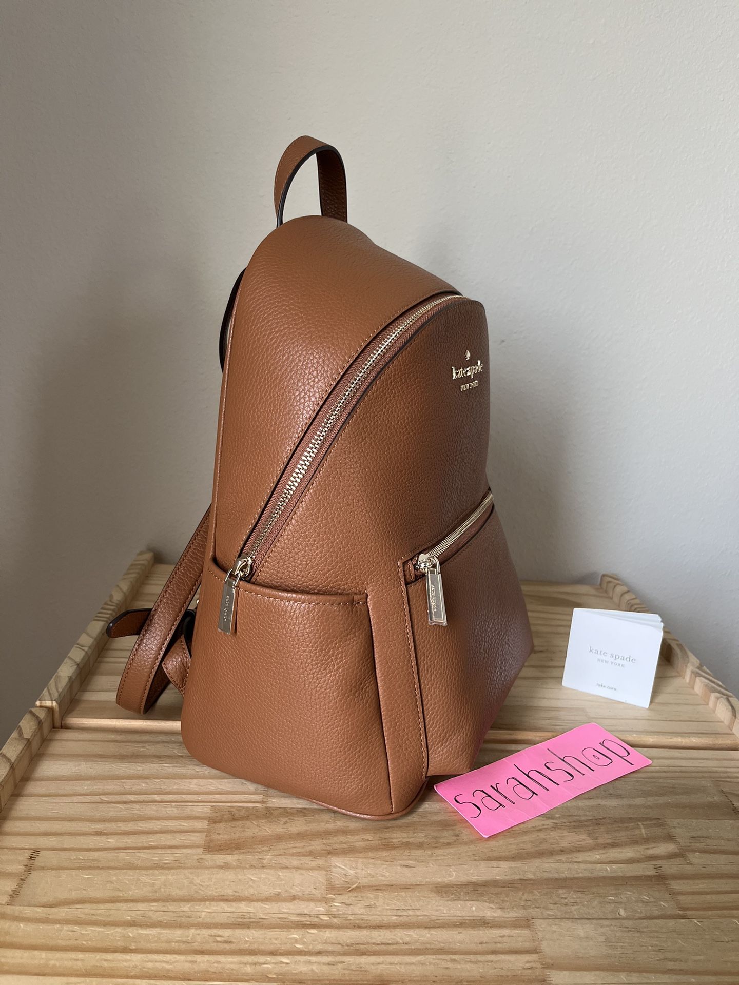 ackson street large keleigh leather backpack Kate Spade New York Chelsea Medium Take on the weekend in style with a spacious versatile backpack shaped from richly pebbled leather Kate Spade Backpack for Sale