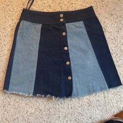 Nasty Gal denim Skirt 