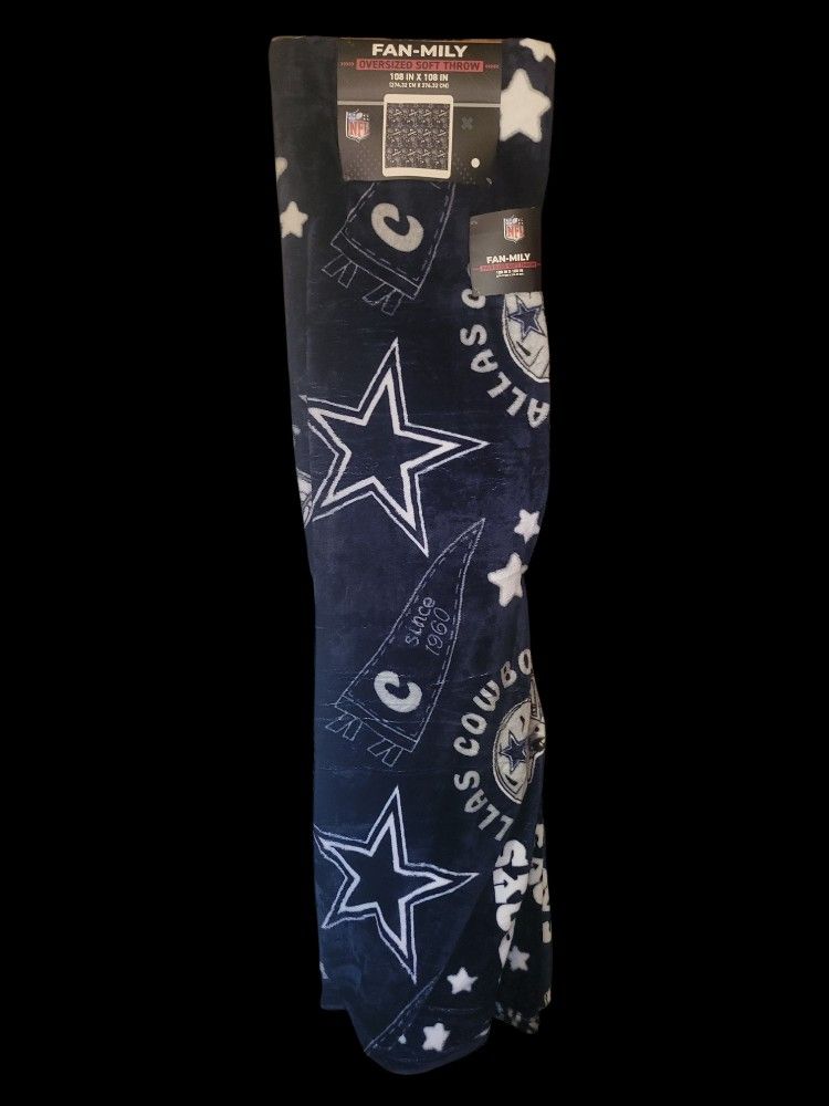 Dallas Cowboys Oversized Throw 108x108in