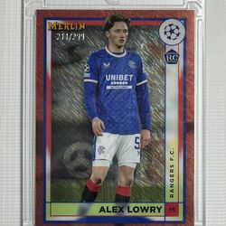 ⚽️2022 ⚽️ Topps Merlin• ALEX LOWRY #149 [Rose Gold Shimmer]