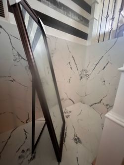 ‼️NEW Full-length FLOOR MIRROR with an integrated easel back-stand / Easel-backed dressing mirror ‼️ PLEASE, CHECK MY OTHER LISTINGS AND FOLLOW