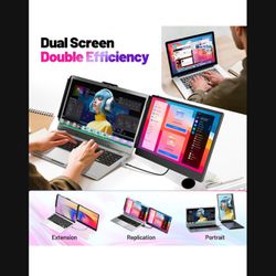 New 14" Laptop Screen Extender, 1080P FHD S1 Portable Monitor for Laptop