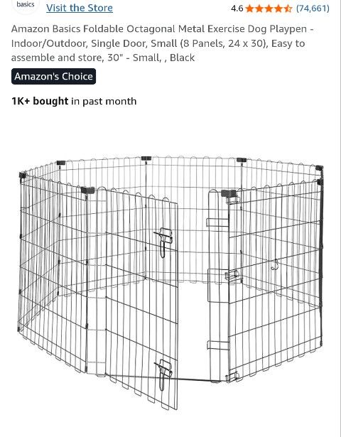 Small Pet Playpen