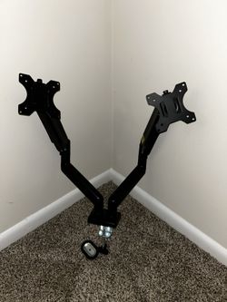 Dual Monitor Table Stand