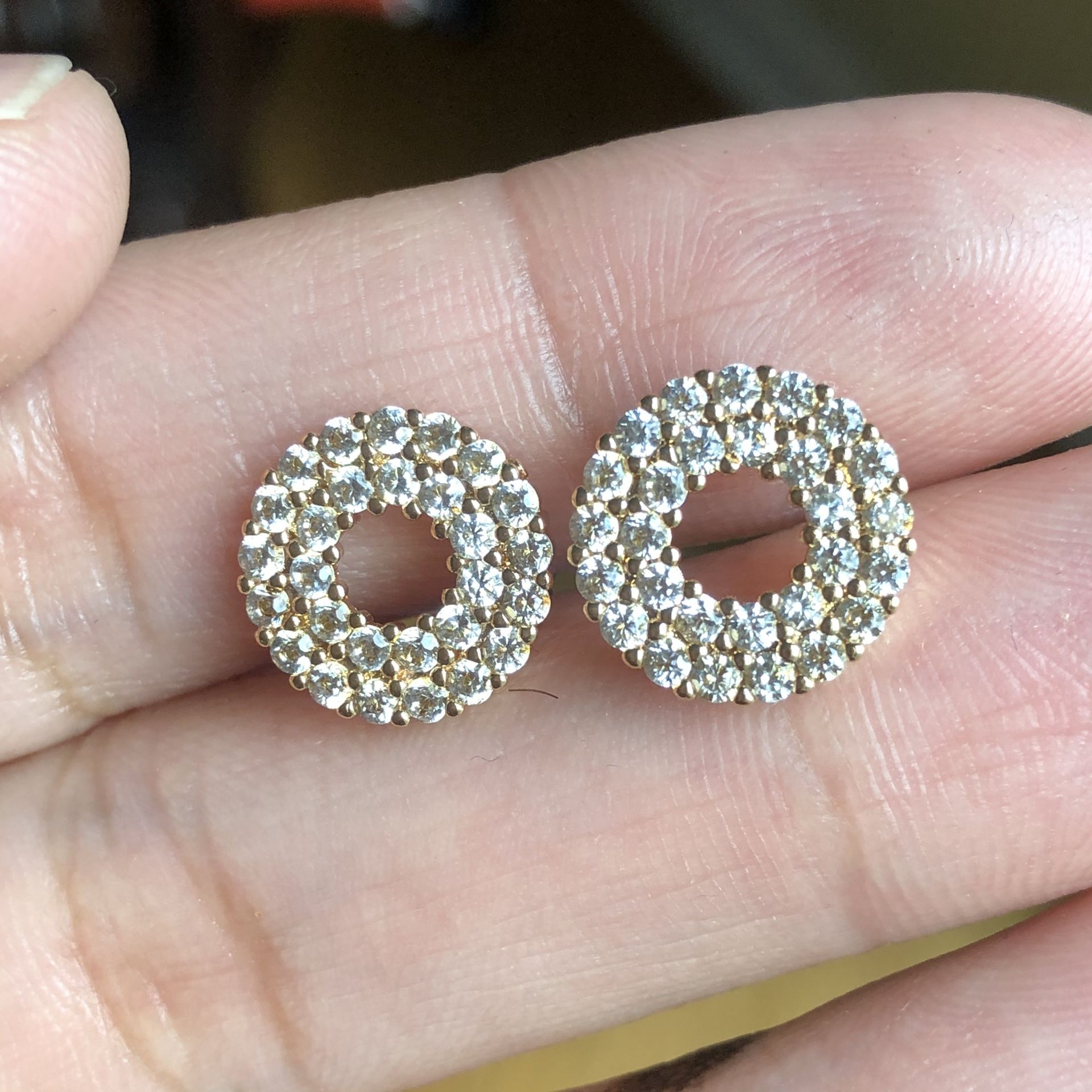 18k Gold Plated Studs