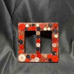 Handmade Double Lightswitch cover