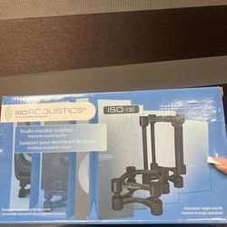 Isoacoustic isolation stands for speakers