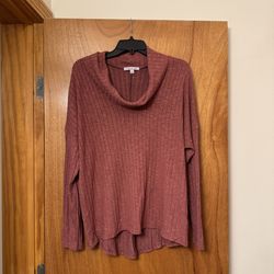 Green Envelope Pink Sweater