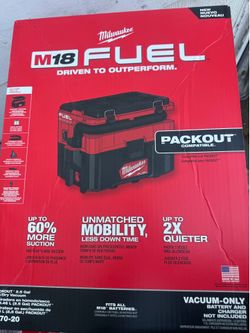 Milwaukee Vacuum Fuel M18