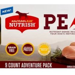 
Rachael Ray Nutrish Peak Grain Free Three Flavors Variety Pack Wet Dog Food, Case of 3.5 OZ Trays

