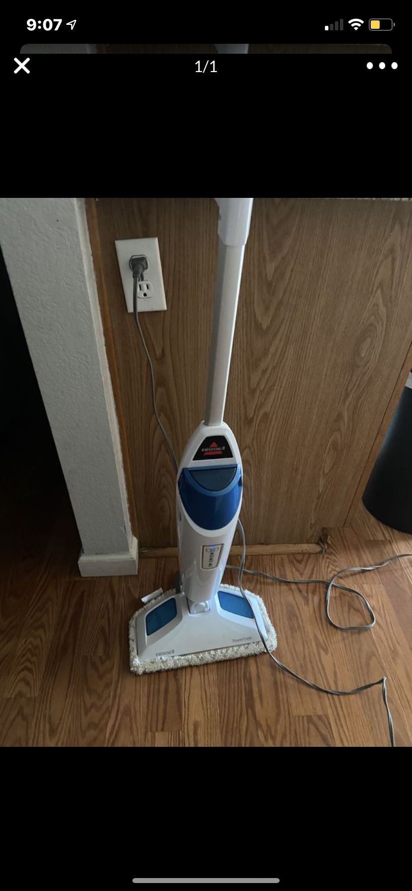 steam mop bissell