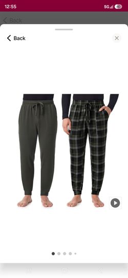 Mens cudle duds 2pkbanded bottoms