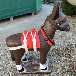 New Donkey Made Out Of Cement Perfect Gift 🎁 