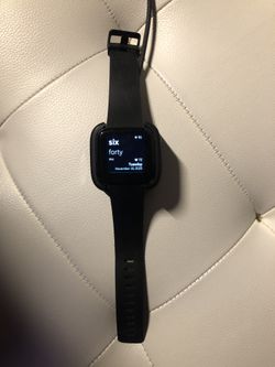 Fitbit Versa 1 Black/Black