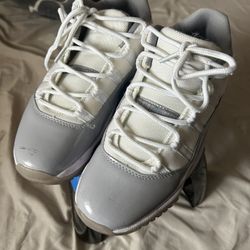 Air Jordan 11 Retro Low Cement Grey Sneakers