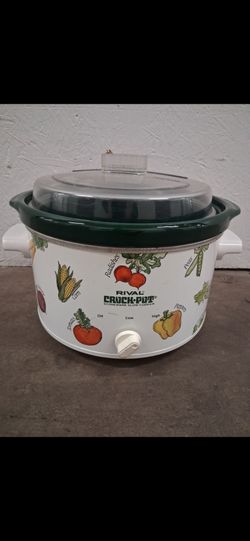 Rival 4 QT Crock Pot Pickup 3-8:30 pm rainbow/charleston cash only moving sale