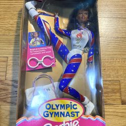 Barbie Doll Atlanta 1996 Olympic Gymnast Mattel New! 