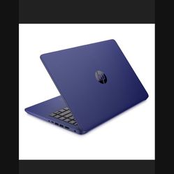 Blue HP Laptop 14inch
