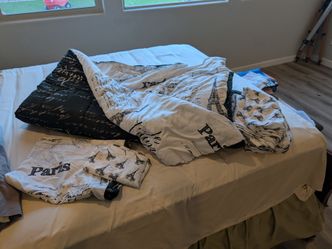 Paris bedding set