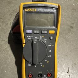 Fluke multimeter 117 Volt Alert