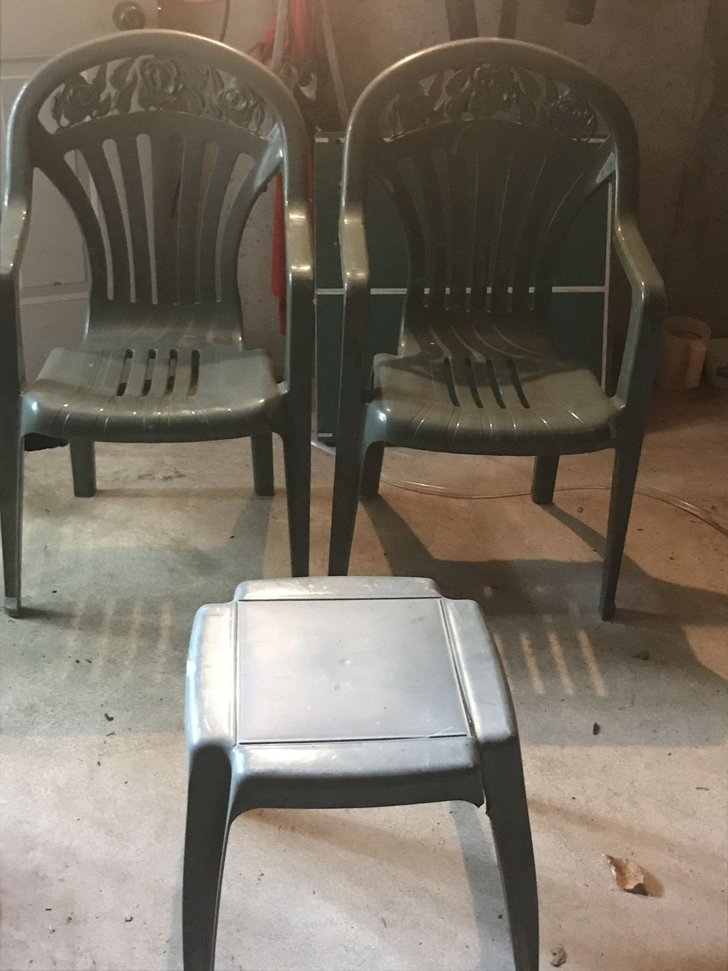 Outdoor Chairs And Table