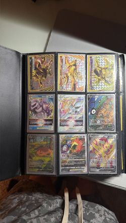 Pokémon TCG Rare Holo Card Lot Binder Page